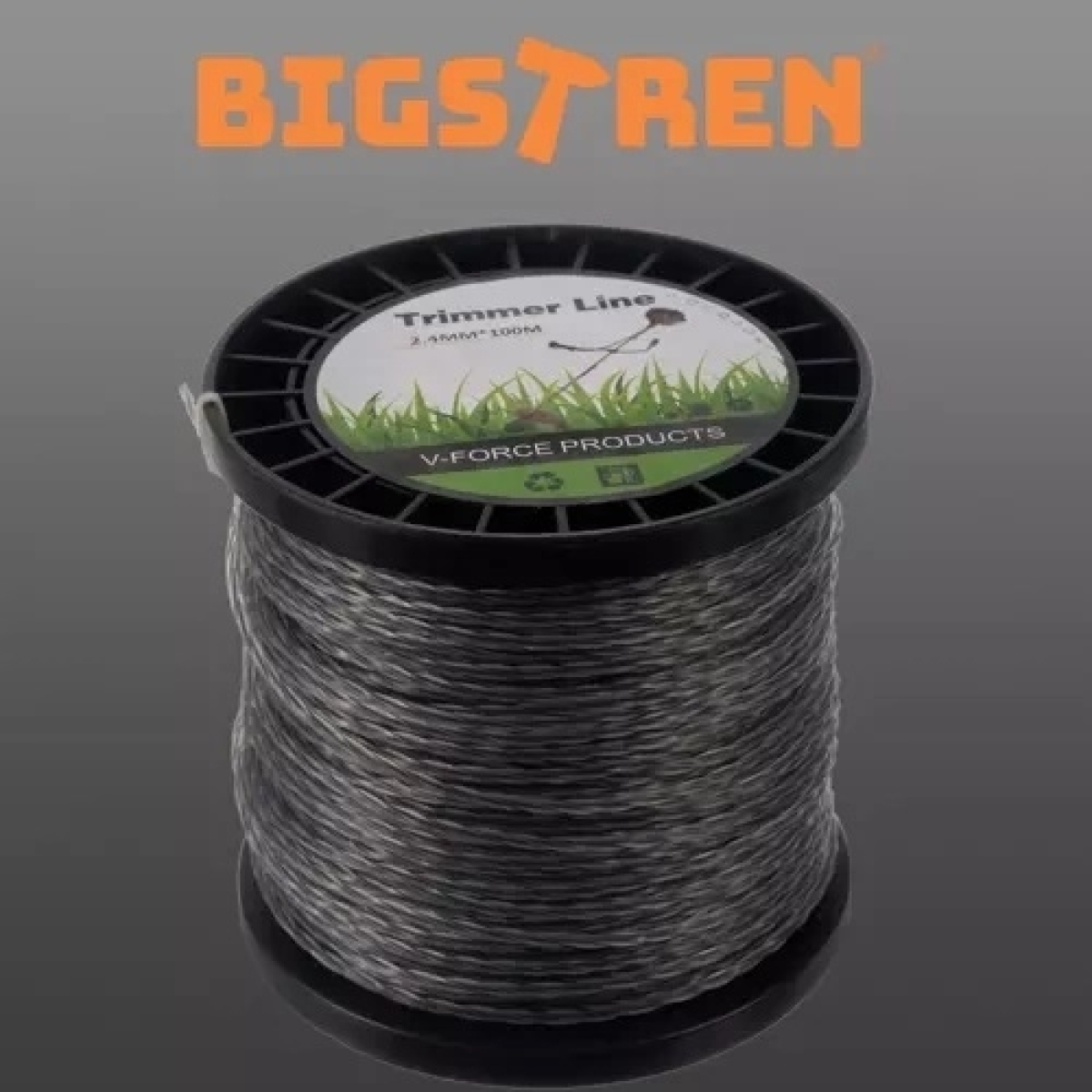 Bigstren Μεσινέζα Τετράγωνη Μήκους 100m και Πάχους 2.4mm 00021073 - Image 3