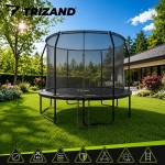 Trizand Τραμπολίνο Εξωτερικού Χώρου Διαμέτρου 366εκ. με Προστατευτικό Δίχτυ & Σκάλα 00027895 - Image 3
