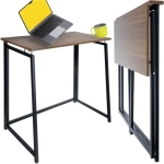 Ruhhy Φορητό Τραπέζι Πτυσσόμενο Για Laptop 80x75x40 cm Καφέ 00026116