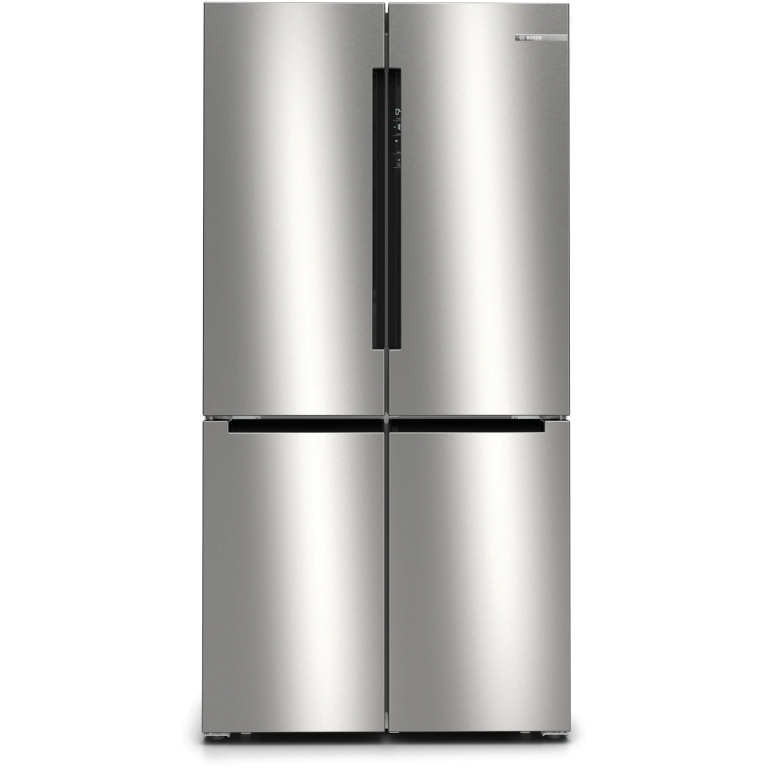 Bosch Ψυγείο Ντουλάπα 605lt Total NoFrost Υ183xΠ91xΒ73.1εκ. Brushed Steel Anti-Fingerprint KFN96VPEA