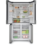 Bosch Ψυγείο Ντουλάπα 605lt Total NoFrost Υ183xΠ91xΒ73.1εκ. Brushed Steel Anti-Fingerprint KFN96VPEA - Image 3