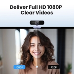 Ugreen CM678 USB HD Webcam - Γκρι - Image 3