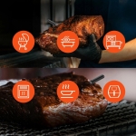 Meatmeet Pro Smart Ψηφιακό Θερμόμετρο Φούρνου με Bluetooth/WiFi app για grill, φούρνο, smoker - Μαύρο ME-BOX01 - Image 3