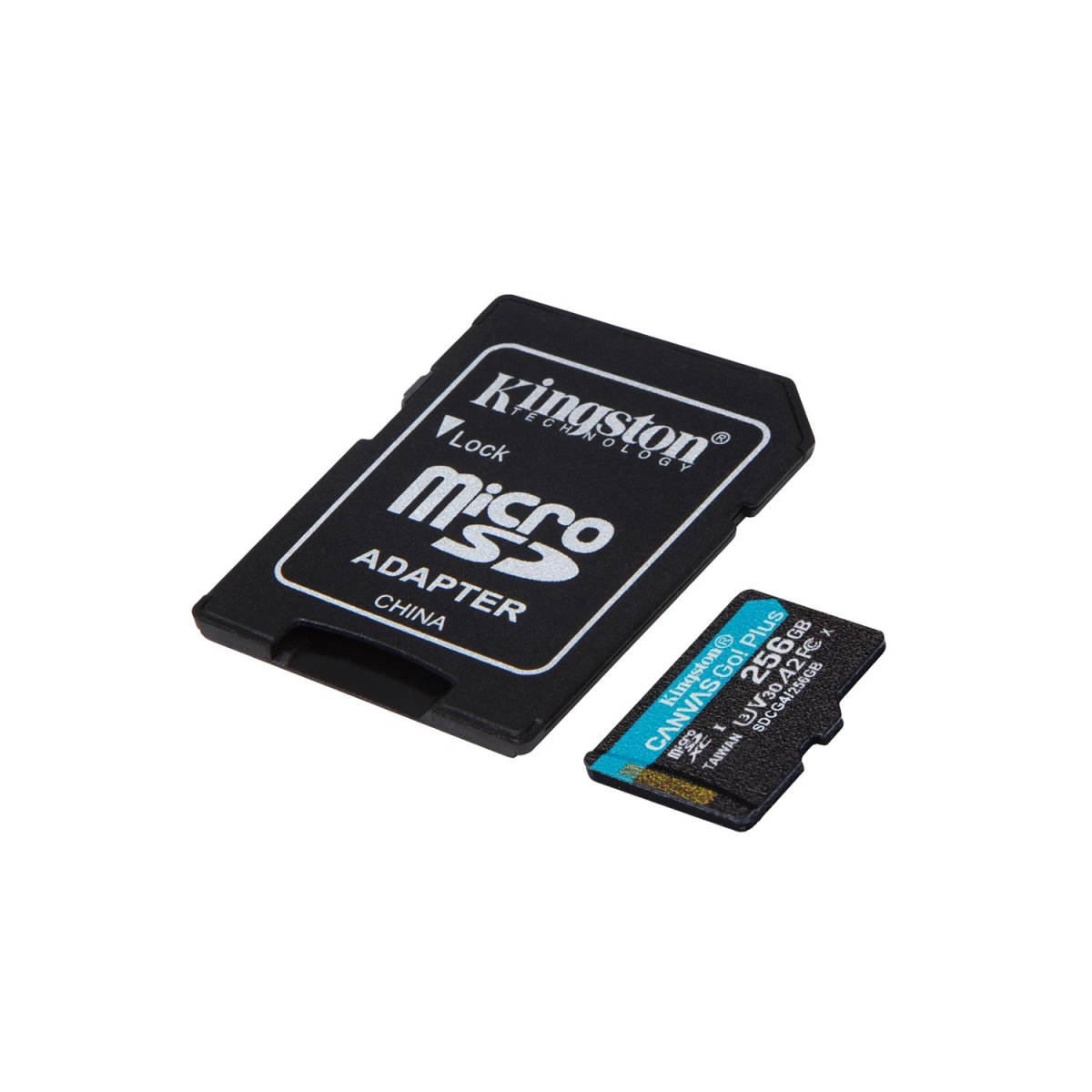 Kingston Κάρτα Μνήμης 256GB microSDXC Canvas Go Plus Gen4 200MB/s A2 U3 V30 με Αντάπτορα SDCG4/256GB - Image 4