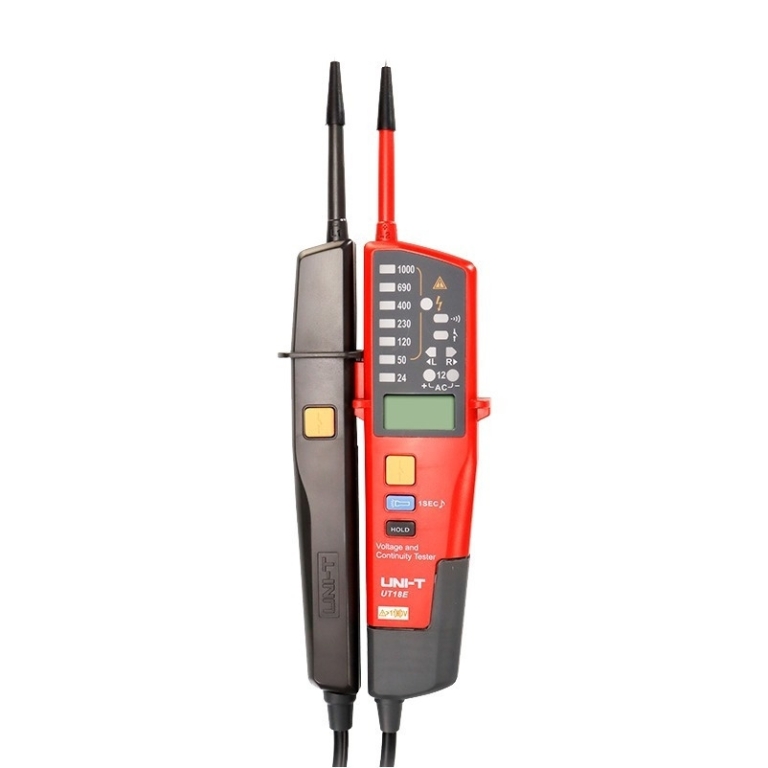 Uni-T Ανιχνευτής Τάσης UT18E CAT IV με Εύρος Μέτρησης 6V - 1000V με Buzzer MIE0464