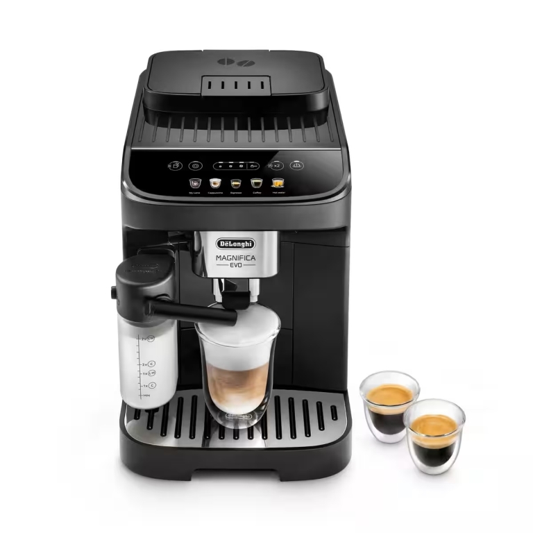 Delonghi Magnifica Evo Αυτόματη Μηχανή Espresso 1450W Πίεσης 15bar 1.8L για Cappuccino με Μύλο Άλεσης Μαύρη ECAM290.61.B