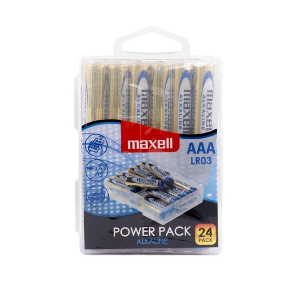Maxell Αλκαλικές Μπαταρίες 1.5V LR03 AAA 24/1