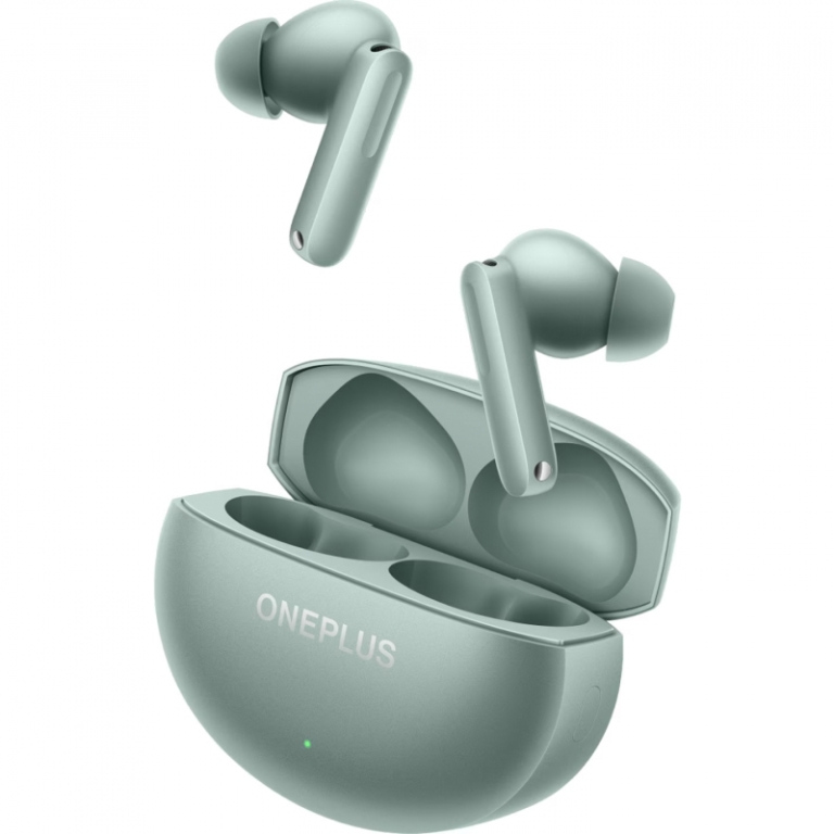 OnePlus Buds 4 Bluetooth Handsfree Ακουστικά με Αντοχή στον Ιδρώτα και Θήκη Φόρτισης Πράσινα