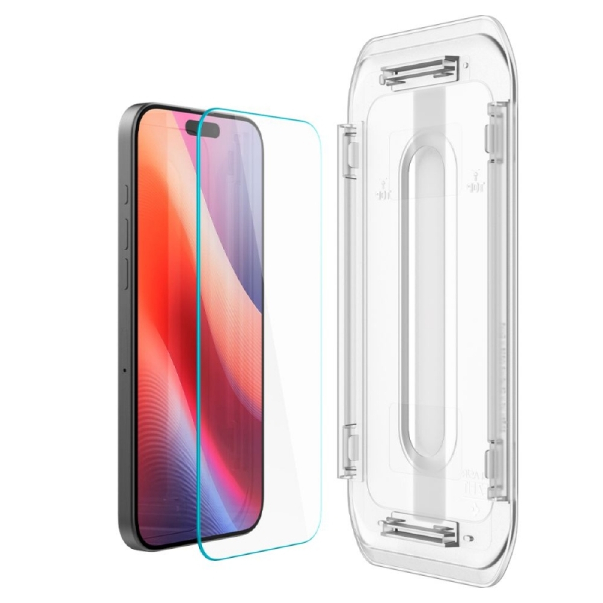 Spigen GLAS.tR EZ Fit Sensor Protected 2.5D Full Glue Tempered Glass 2τμχ (iPhone 16 Pro Max) - Image 3