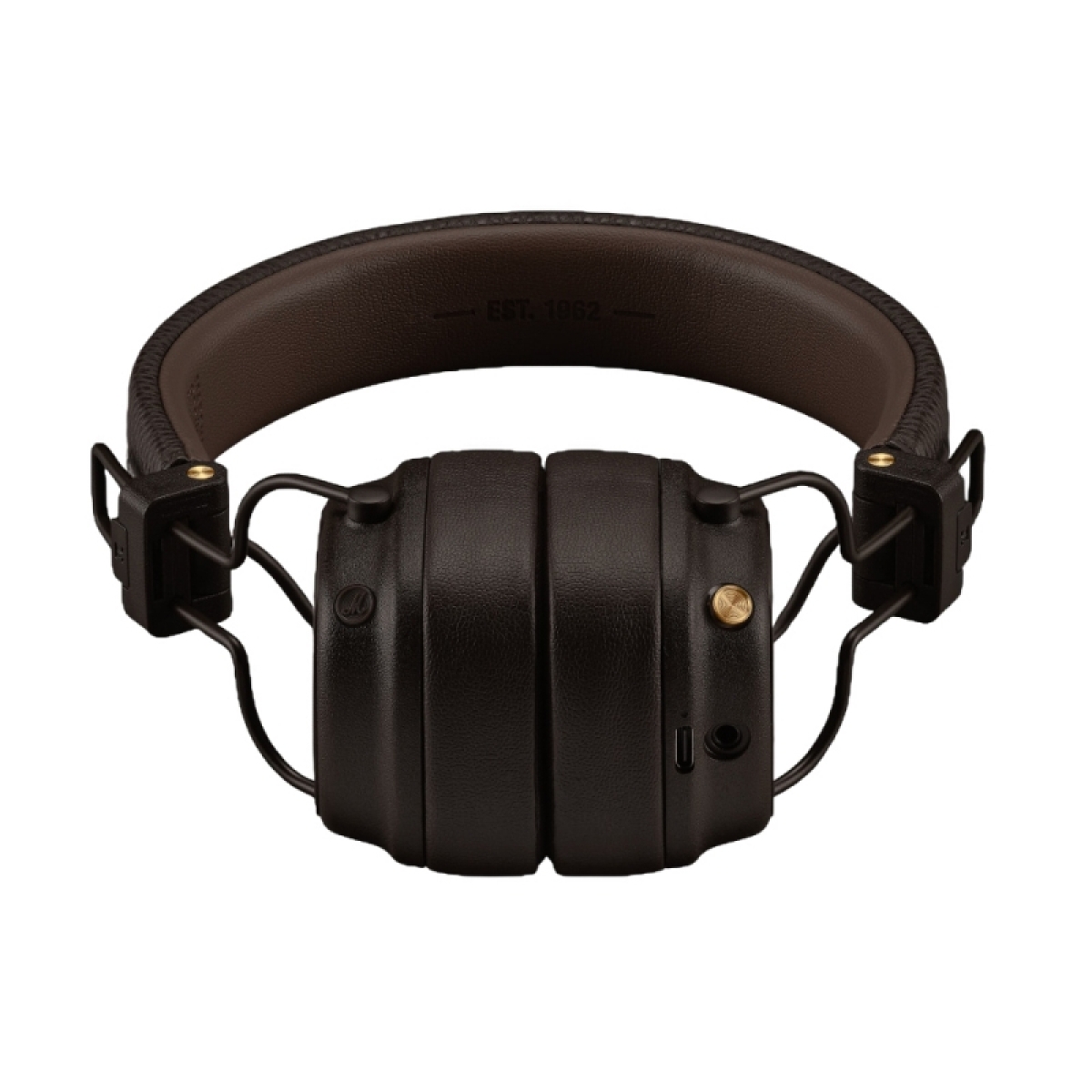 Marshall Major V Ασύρματα / Ενσύρματα On Ear Ακουστικά με 100 ώρες Λειτουργίας και Quick Charge Καφέ - Image 2