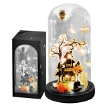 Γυάλα με φως Halloween 22x11cm Carnavalista 232654 - 1 τμχ