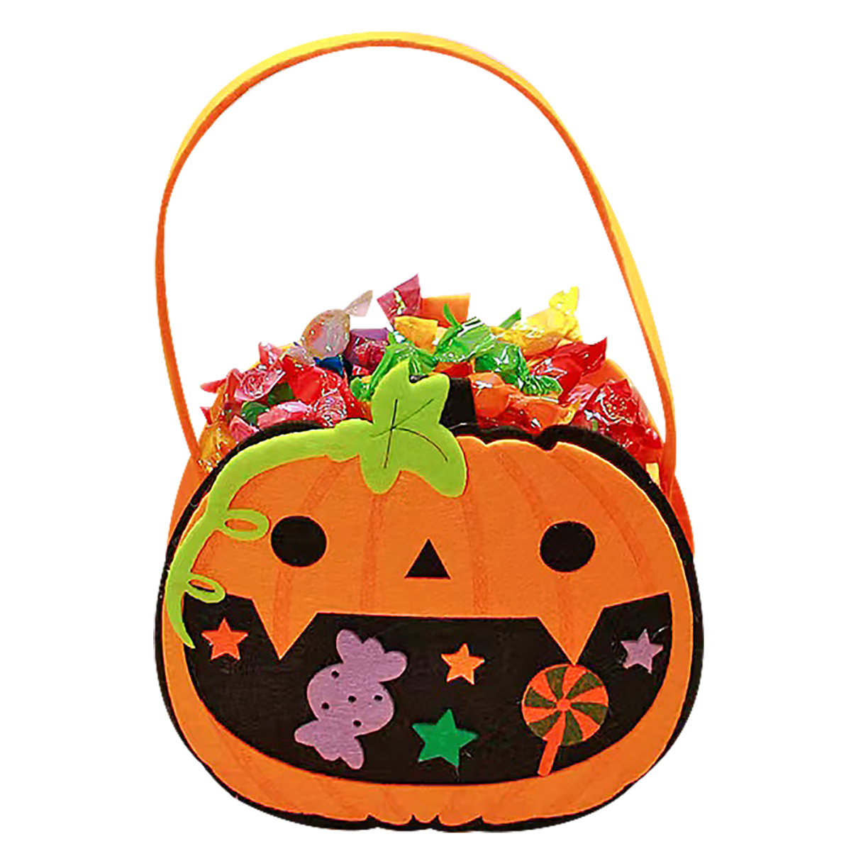 Καλάθι Τσόχινο Halloween 17x15x8cm Carnavalista 232657 - 1 τμχ - Image 2