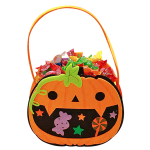 Καλάθι Τσόχινο Halloween 17x15x8cm Carnavalista 232657 - 1 τμχ - Image 2