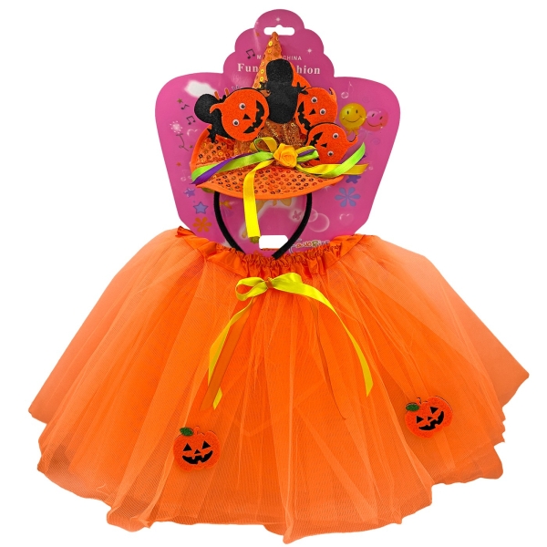 Σετ Αμφίεσης Halloween Κολοκύθες  Carnavalista 232666 - 1 τμχ