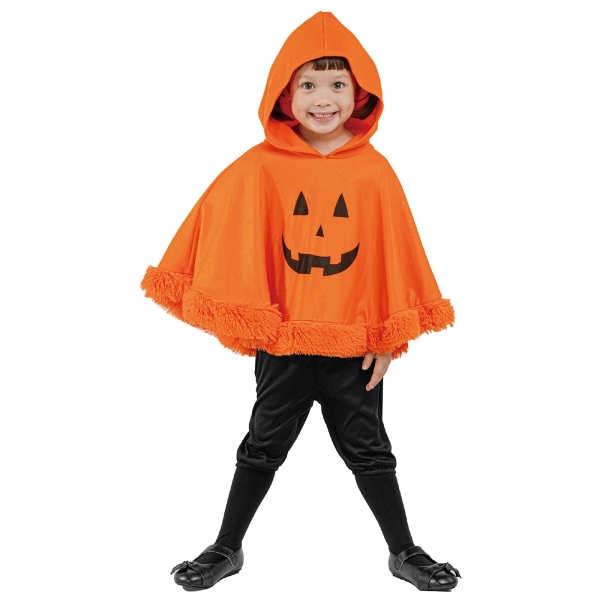Στολή Μπεμπέ Πόντσο Κολοκύθα Halloween  Carnavalista 232727 - 1 τμχ