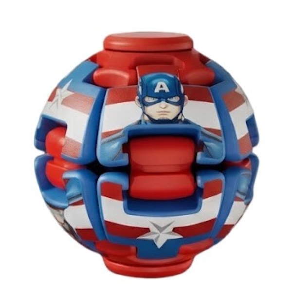 3D Anti Stress Fidget Ball Press & Rotate Super Heroes