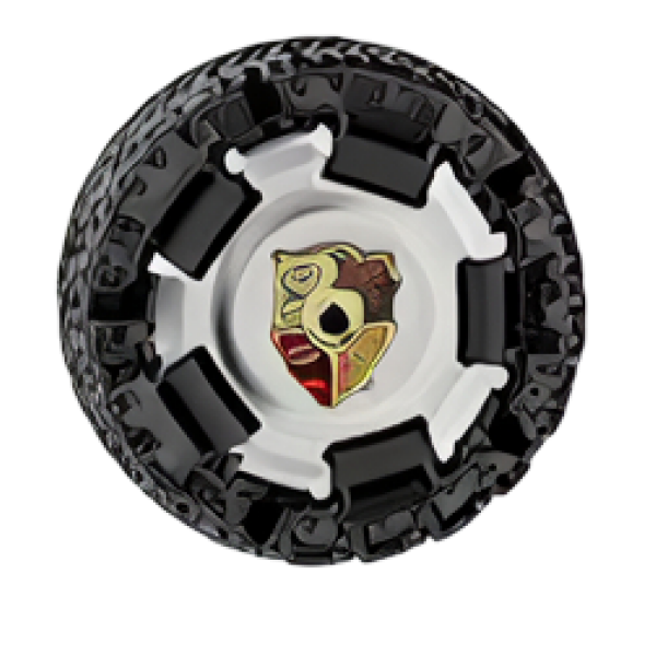 3D Anti Stress Fidget Spinner Press & Rotate σε Σχήμα Ελαστικού Αυτοκινήτου