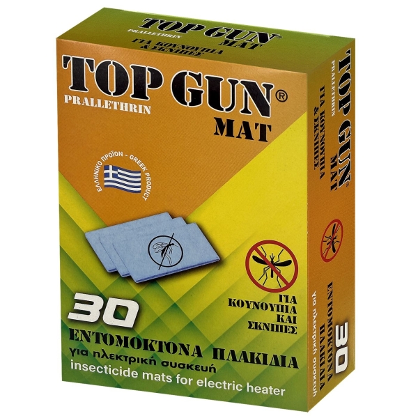 Παστίλιες Εντομοαπωθητικές Top Gun πακ=30τεμ  Top Gun - 1 τμχ