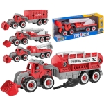 Τρακτέρ Free Wheels Πυροσβεστικής 33x12x8cm ToyMarkt 913646 - 1 τμχ
