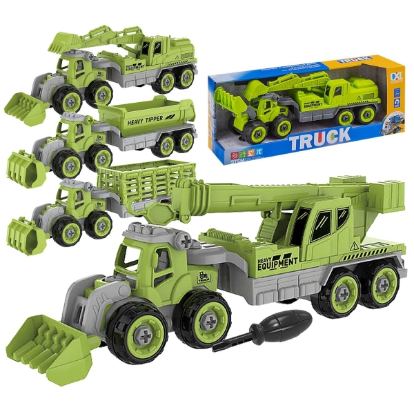 Τρακτέρ  Free Wheels Sanitation Trailer 33x12x8,5cm ToyMarkt 913647 - 1 τμχ