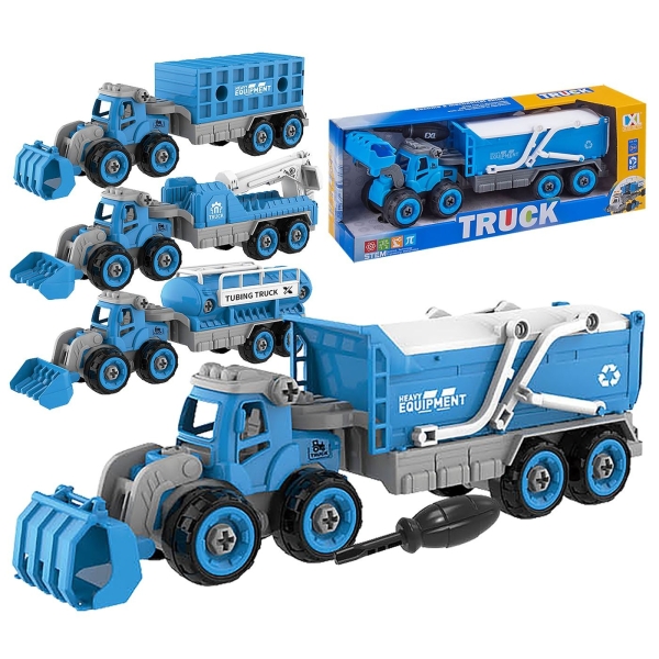 Τρακτέρ  Free Wheels City Trailer 33x12x8.5cm ToyMarkt 913648 - 1 τμχ
