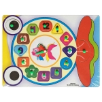Εκπαιδευτικό Ρολόι Παζλ Ψάρι 30x22cm ToyMarkt 913719 - 1 τμχ
