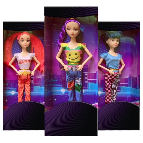 Κούκλα Happy Fashion 32cm ToyMarkt 922134 - 1 τμχ