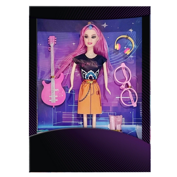 Κούκλα Μουσικός Happy Fashion 32cm ToyMarkt 922135 - 1 τμχ