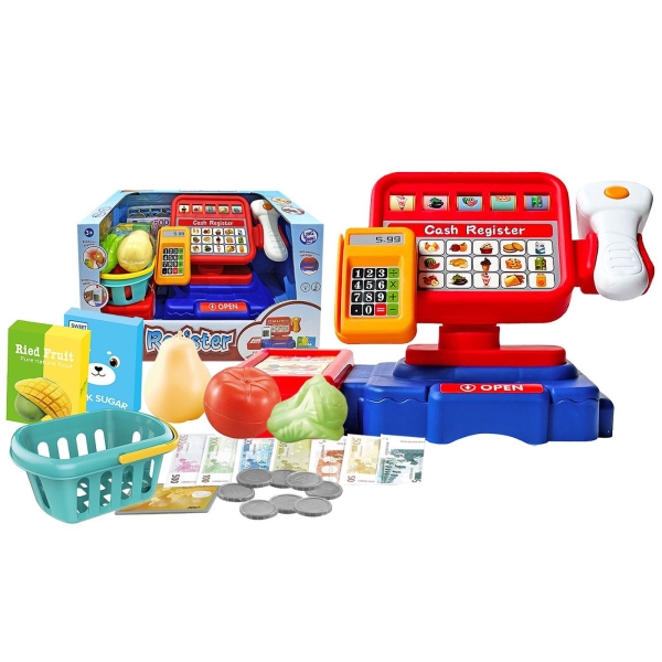 Ταμειακή Μηχανή Μπαταρίας 33x20x16cm ToyMarkt 971346 - 1 τμχ