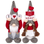 Νάνος Πάνινος με Καρδιές 36cm ToyMarkt 99565 - 1 τμχ