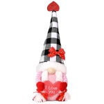 Νάνος Πάνινος με Δώρο Καρδιά 28cm ToyMarkt 99566 - 1 τμχ - Image 2
