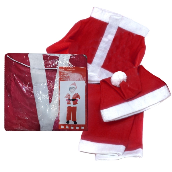 Στολή Άγιος Βασίλης Παιδική No7-9 Ετών Υ:125cm Xmasfest 1131539 - 1 τμχ