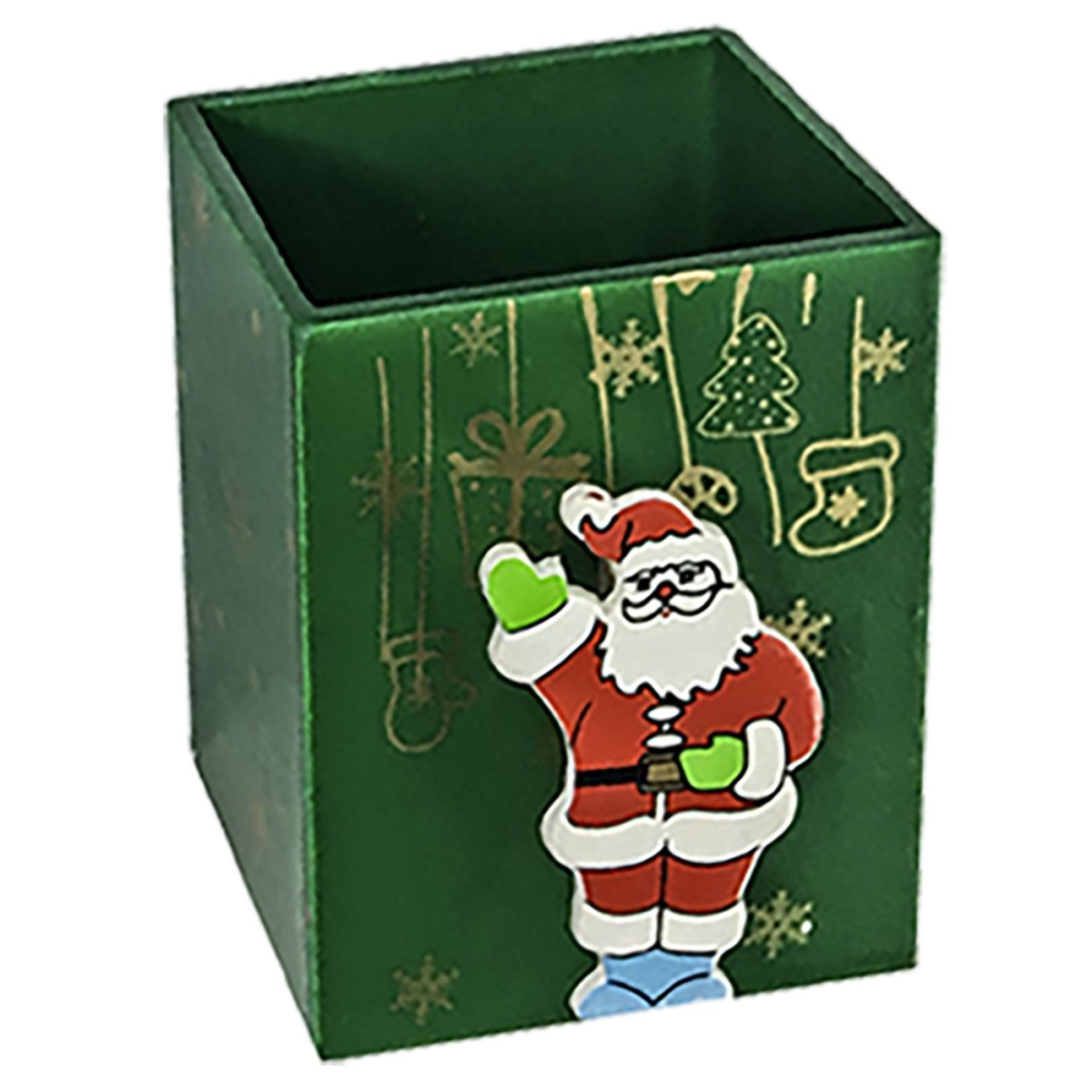 Μολυβοθήκη Χριστουγέννων 4 Σχέδια 8x7x5.5cm Xmasfest 1131893 - 1 τμχ - Image 2