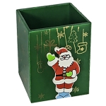 Μολυβοθήκη Χριστουγέννων 4 Σχέδια 8x7x5.5cm Xmasfest 1131893 - 1 τμχ - Image 2
