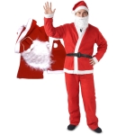 Στολή Άγιος Βασίλης Ενηλίκων Υ:180cm Xmasfest 1132607 - 1 τμχ