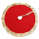 Ποδιά Δέντρου με Χρυσό Περίγυρο ø90cm Xmasfest 1133954 - 1 τμχ - Image 2