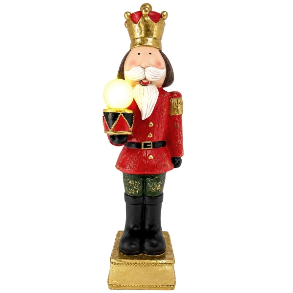 Καρυοθραύστης mgo Γίγας με φως 78x23x20cm Xmasfest 1134085 - 1 τμχ