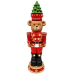 Αρκούδος Xmas mgo Γίγας με φως 66x20x18cm Xmasfest 1134086 - 1 τμχ