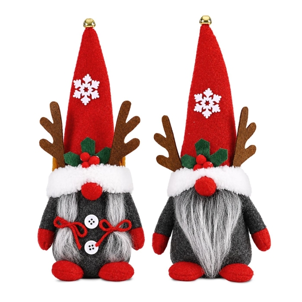 Φιγούρα Διακοσμητική Gnome με Καμπανάκι 29cm Xmasfest 1134201 - 1 τμχ