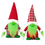 Φιγούρα Διακοσμητική Gnome Πράσινα Μούσια 26cm Xmasfest 1134203 - 1 τμχ