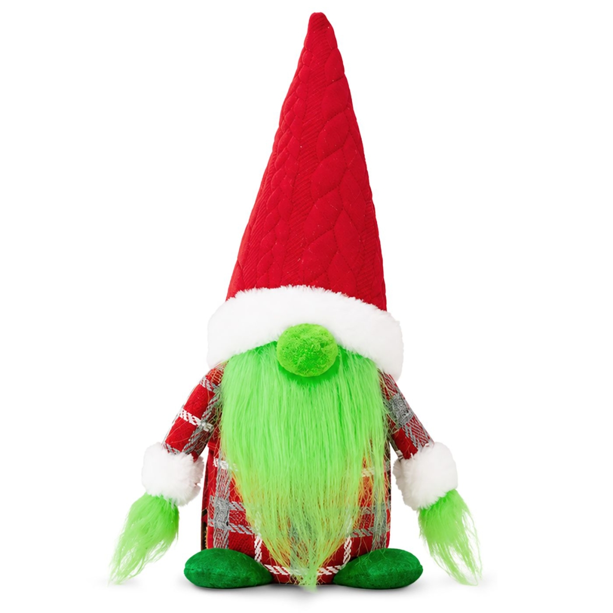 Φιγούρα Διακοσμητική Gnome Πράσινα Μούσια 26cm Xmasfest 1134203 - 1 τμχ - Image 2