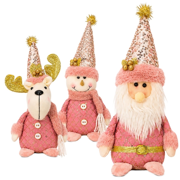 Φιγούρα Διακοσμητική Gnome Παστέλ ~30-34cm Xmasfest 1134206 - 1 τμχ