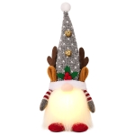 Φιγούρα Διακοσμητική Gnome με φως & Καμπανάκια 38cm Xmasfest 1134208 - 1 τμχ - Image 2