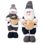 Φιγούρα Xmas Πάνινη με Καλαθάκι 43cm Xmasfest 1134218 - 1 τμχ