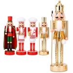 Στρατιώτης Καρυθραύστης με φως 29cm Xmasfest 1134219 - 1 τμχ