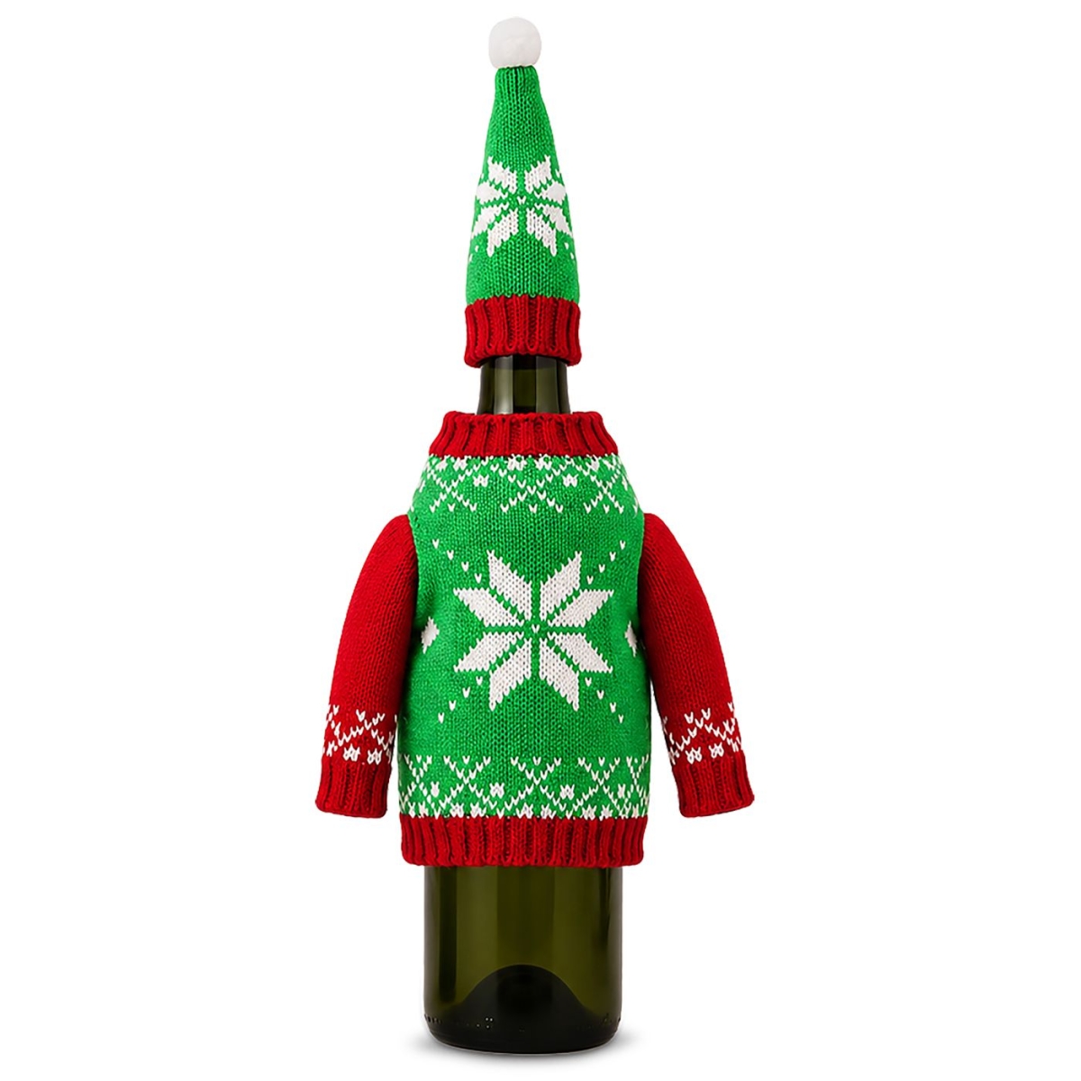 Θήκη Κρασιού Xmas Ρουχαλάκια 27x21cm Xmasfest 1134226 - 1 τμχ - Image 2
