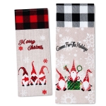 Θήκη Κρασιού Λινάτσα Xmas 37x14cm Xmasfest 1134228 - 1 τμχ
