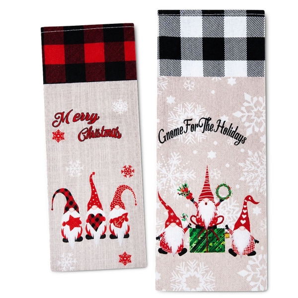 Θήκη Κρασιού Λινάτσα Xmas 37x14cm Xmasfest 1134228 - 1 τμχ