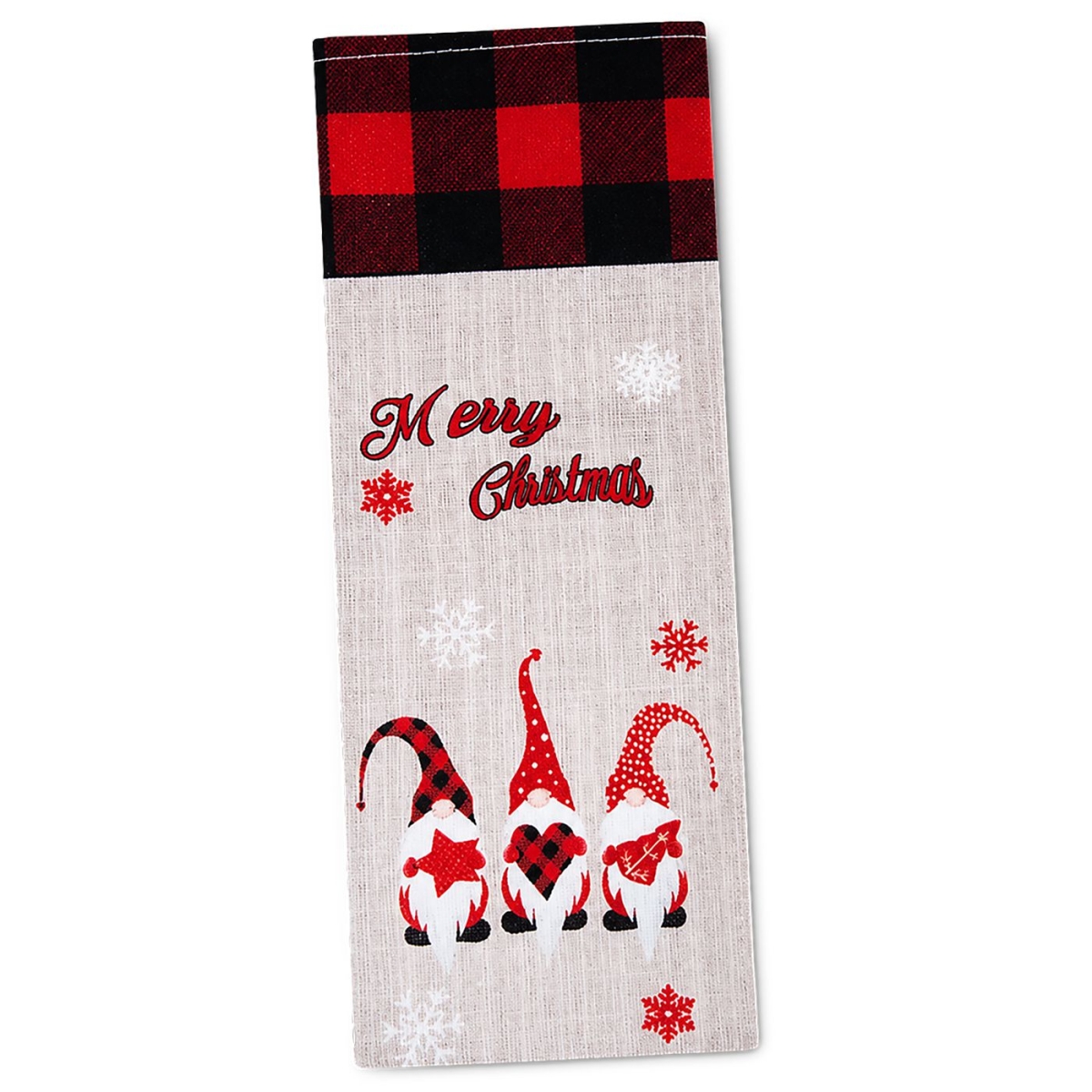 Θήκη Κρασιού Λινάτσα Xmas 37x14cm Xmasfest 1134228 - 1 τμχ - Image 2