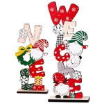 Επιτραπέζιο Διακοσμητικό Ξύλινο Welcome 22x8cm Xmasfest 1134248 - 1 τμχ